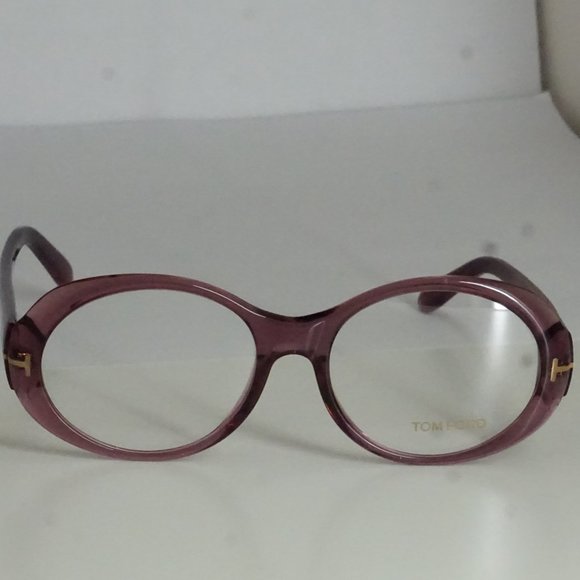 BRAND NEW TOM FORD TF 5246 083 PURPLE AUTHENTIC EYEGLASSES FT 55-17-140 ITALY - Picture 3 of 8